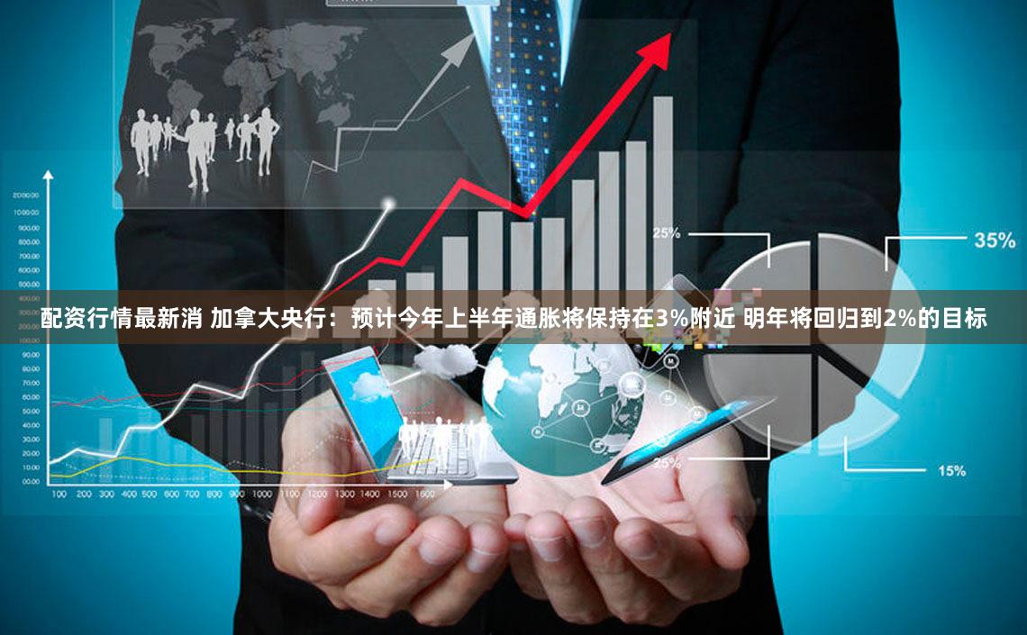 配资行情最新消 加拿大央行：预计今年上半年通胀将保持在3%附近 明年将回归到2%的目标