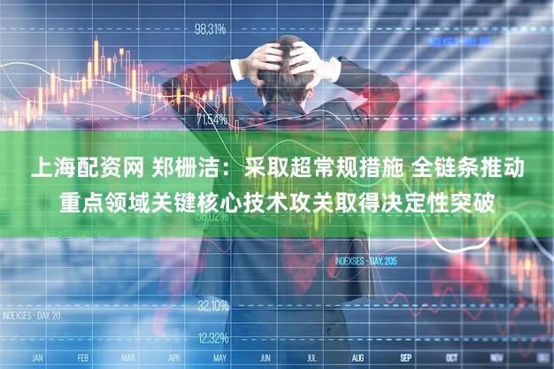 上海配资网 郑栅洁：采取超常规措施 全链条推动重点领域关键核心技术攻关取得决定性突破